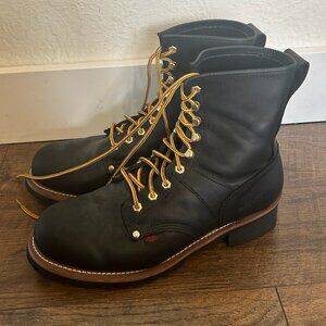 Field & Forest Logger Boots Size 14EE